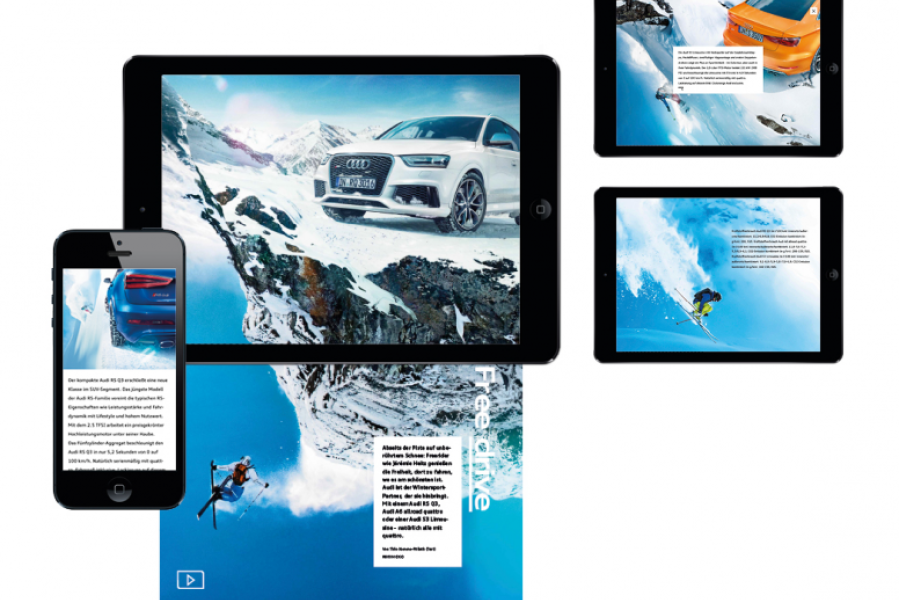 Audi-Magazin wird crossmedial