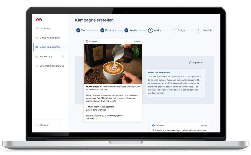Dein perfekt passendes Marketingportal